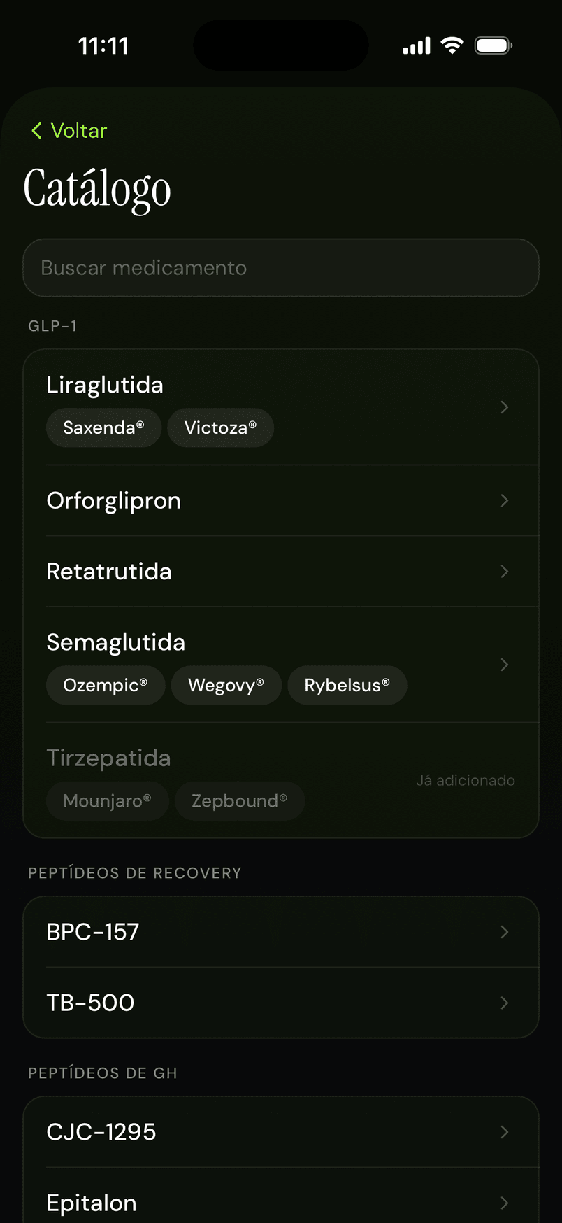 Catálogo de medicamentos